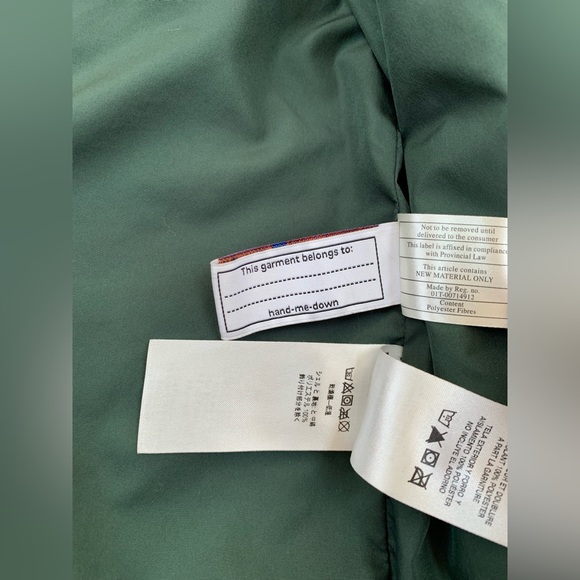 Patagonia Size 5T Bear and Forest Print Nano Puff Jacket - Picture 10 of 14